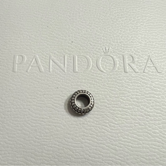 Authentic Pandora Silver Tires Silver Spacer - Picture 2 of 3